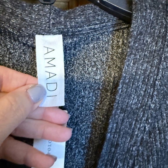 Elegant Black Wrap Top Amadi by anthropologie - Picture 2 of 3